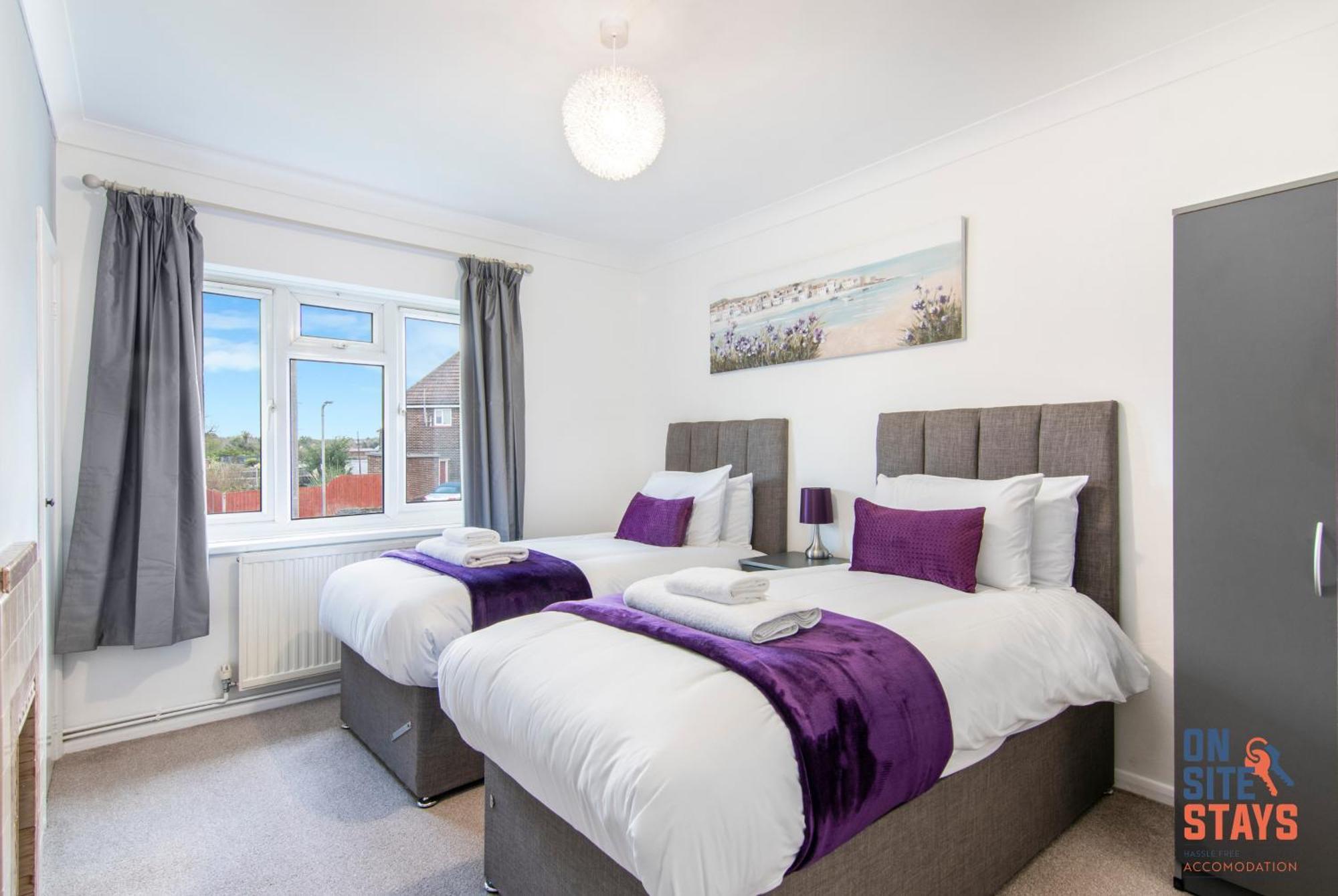 Onsitestays - Cosy 2-Bedroom Apartment With Private Entrance & Long Stay Prices Gravesend Kültér fotó