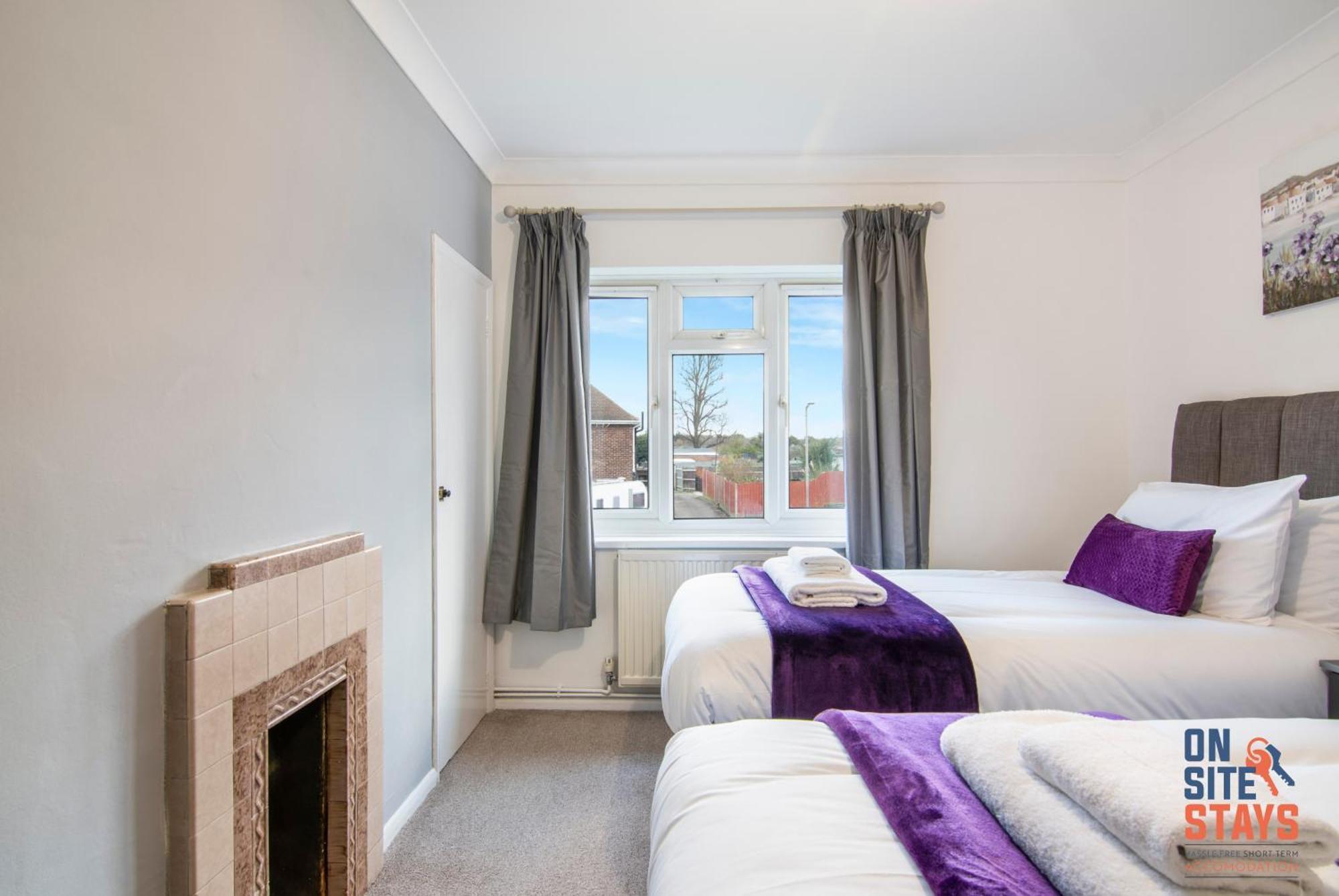 Onsitestays - Cosy 2-Bedroom Apartment With Private Entrance & Long Stay Prices Gravesend Kültér fotó