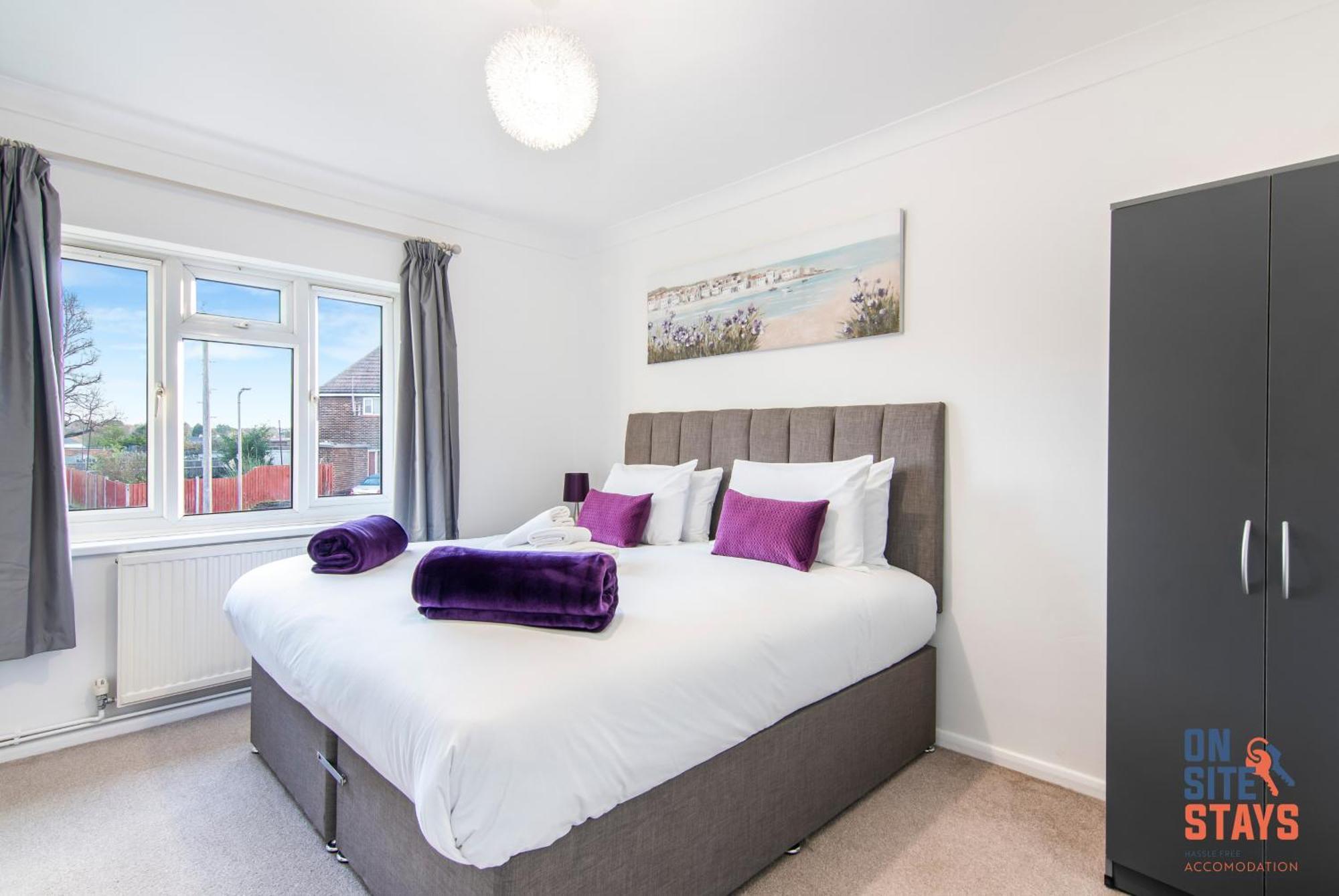 Onsitestays - Cosy 2-Bedroom Apartment With Private Entrance & Long Stay Prices Gravesend Kültér fotó